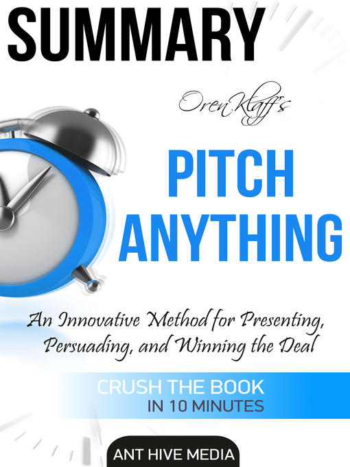Title details for Oren Klaff's Pitch Anything by Ant Hive Media - Wait list